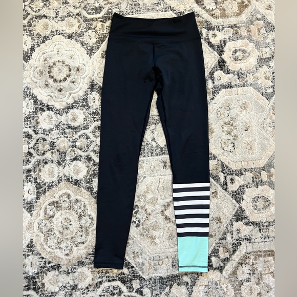 EUC Zyia turquoise bumblebee LNT Leggings - Picture 2 of 6